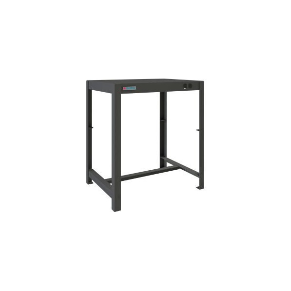 Deluxe Machine Table 12 Gauge Welded Top 24W x 18D x 30H